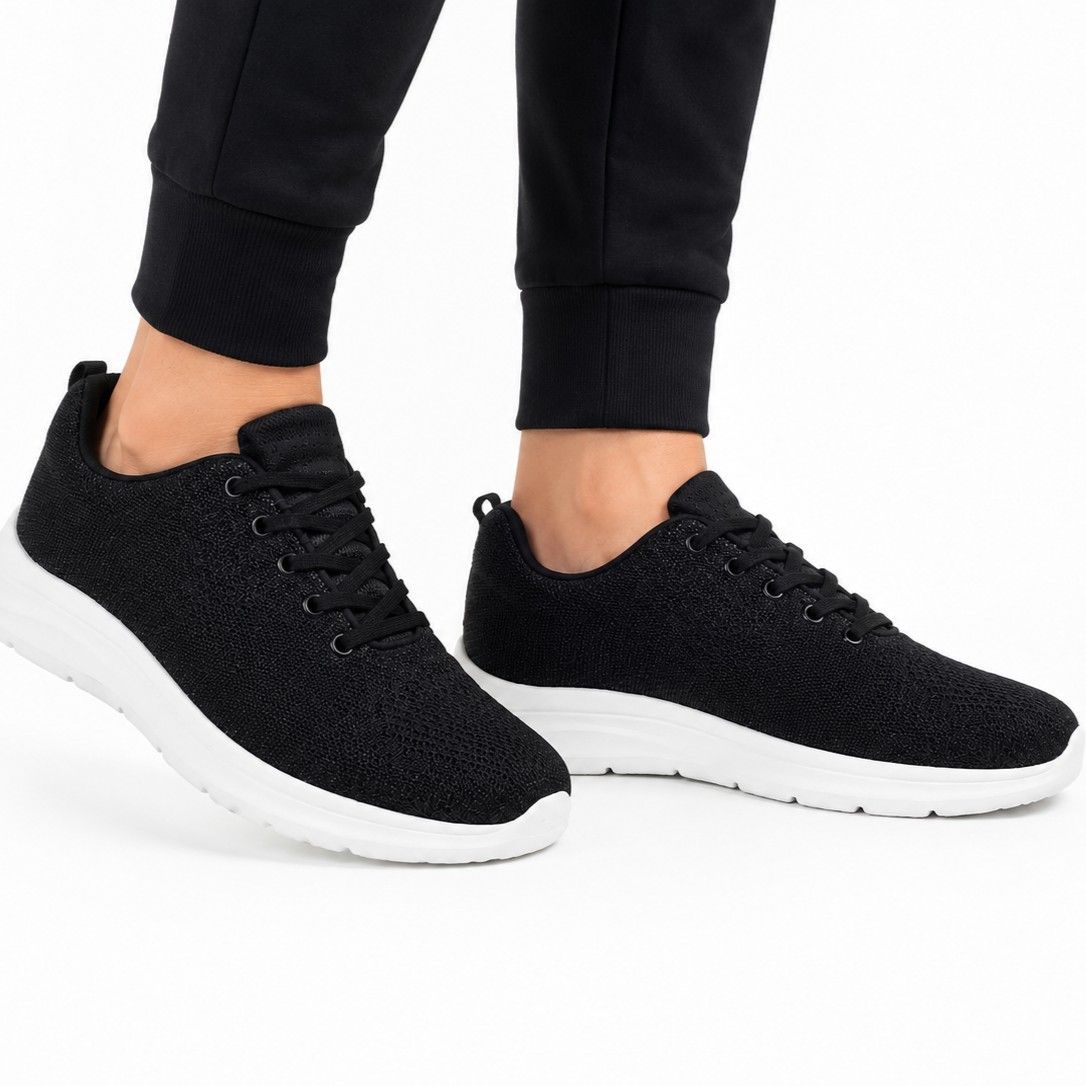 Black Pulse Women’s Lightweight Running Shoes-241 Triple Black