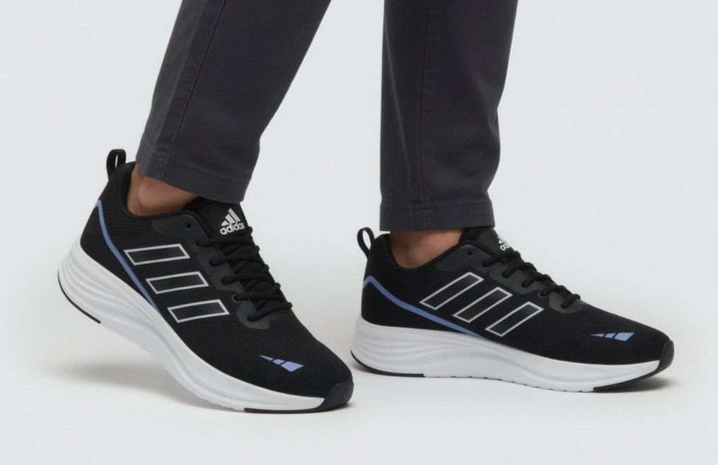 Adidas Men's Running Shoes Dark Grey N870