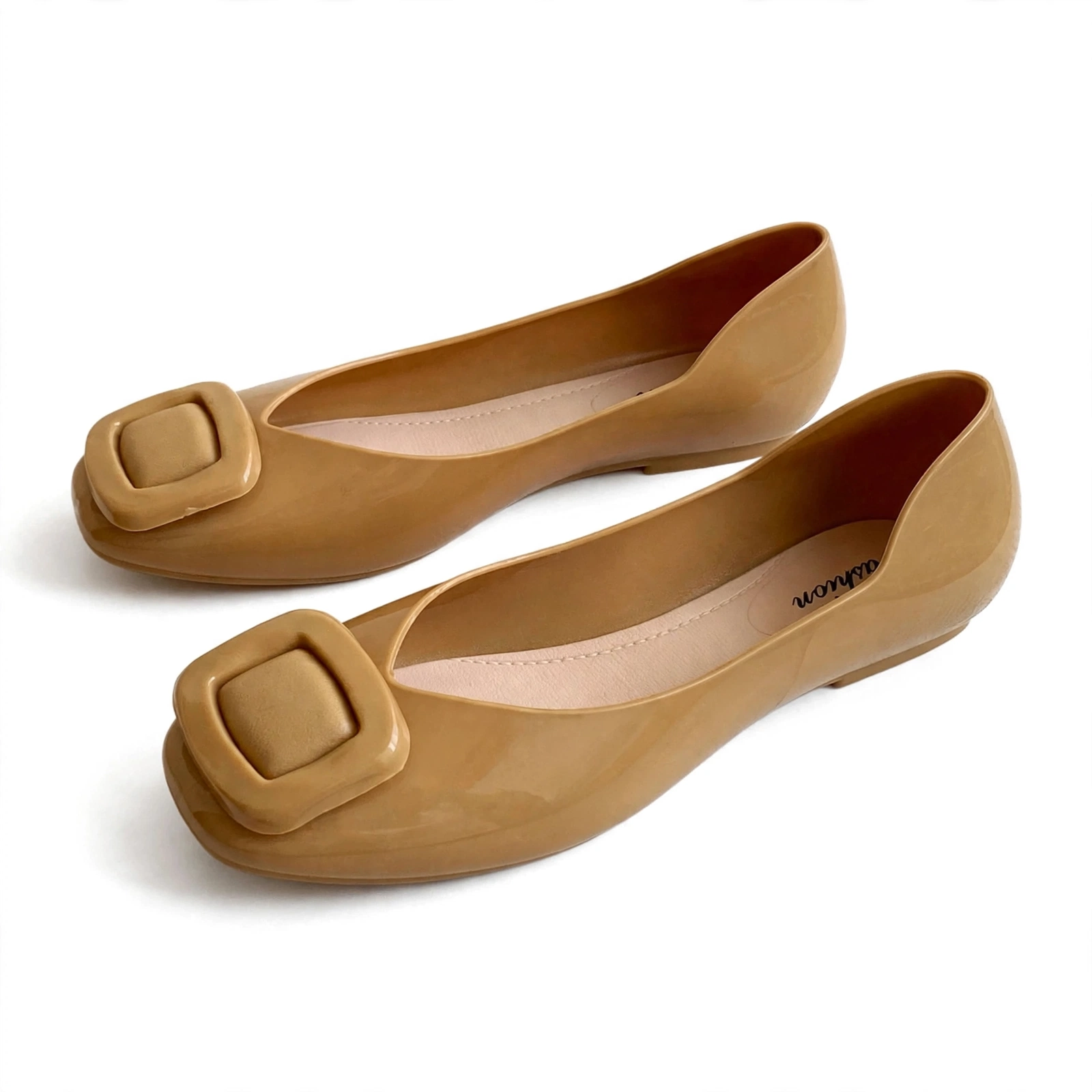 Floting Bird -297 Camel Yollow Flats for Women | RAAHAAN
