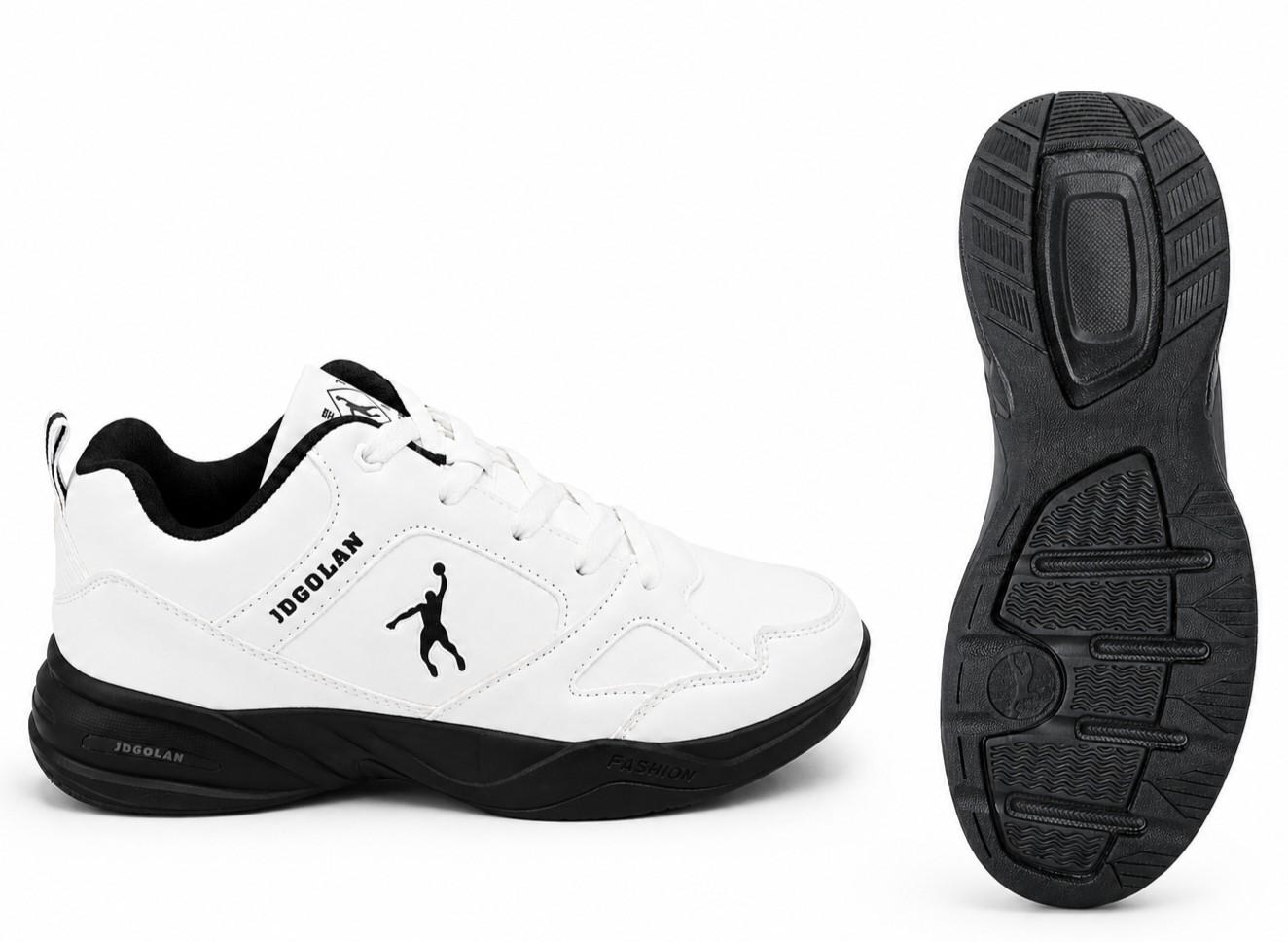 Jordan Vintage 244 – Men’s Leather Running Sneakers  White black  Edition
