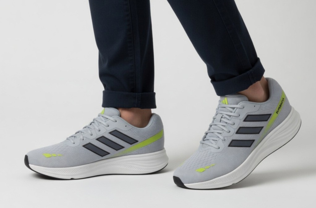 Adidas Men's Running Shoes Light Grey  N870