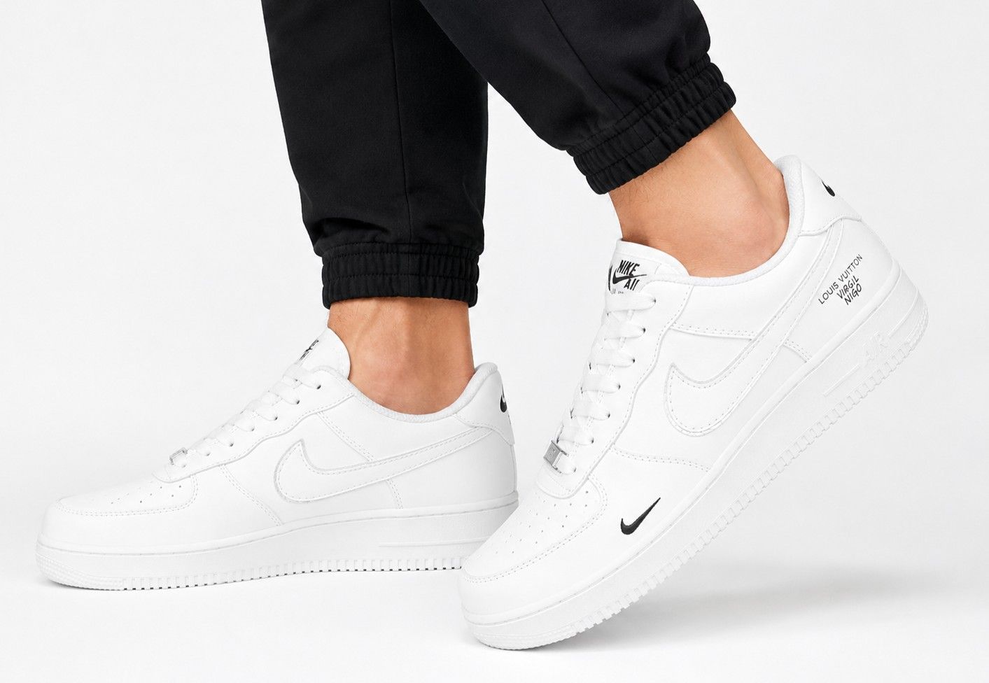 AeroForce Nike AF-2602 Men’s Sneackers Shoes White SE