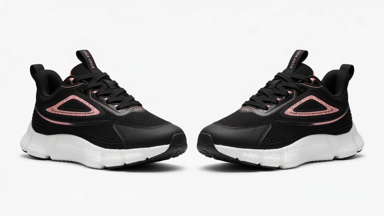 Blackish Pink Women’s Lightweight Running Shoes-245