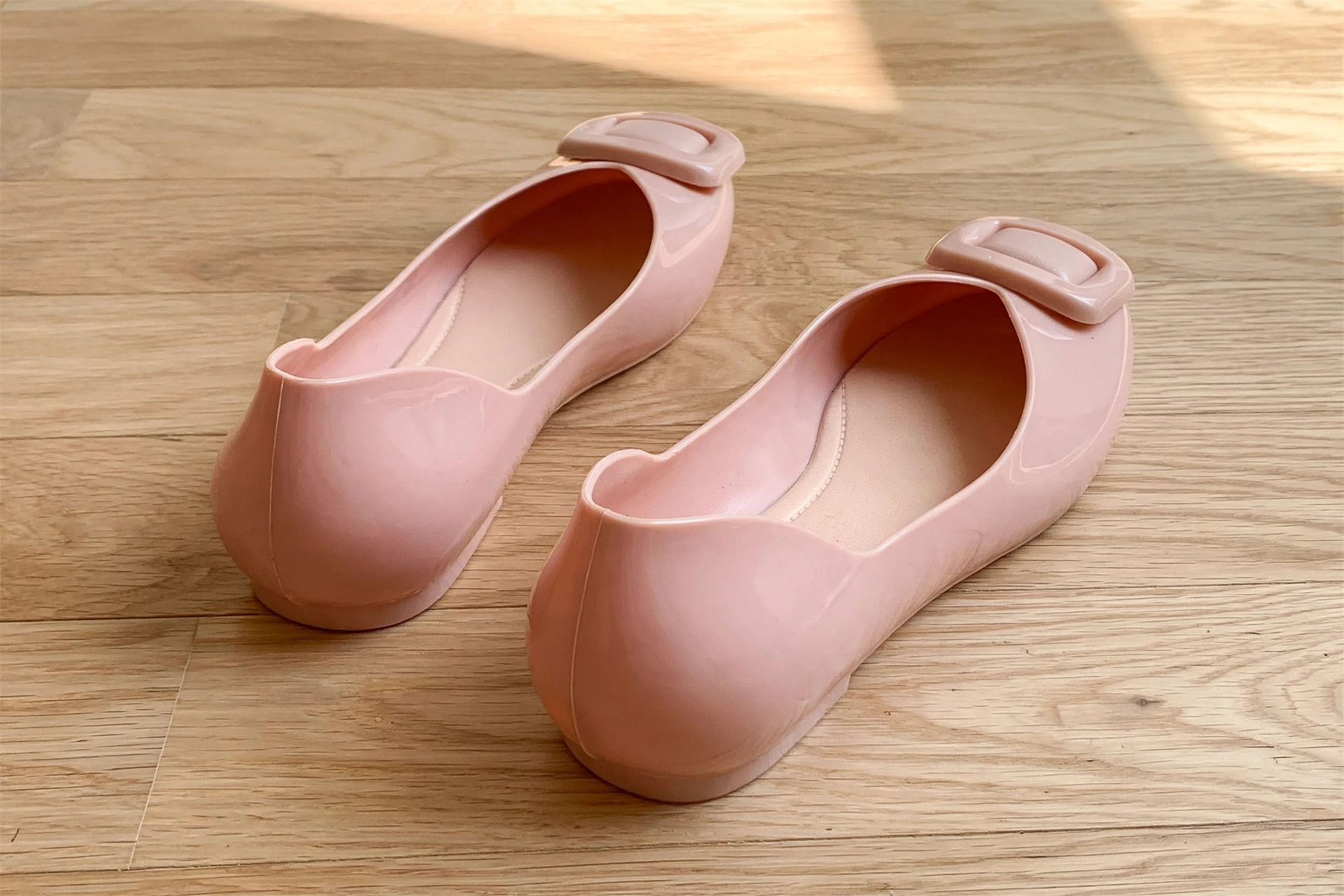 Floting Bird -297 Blush Pink Flats for Women | RAAHAAN