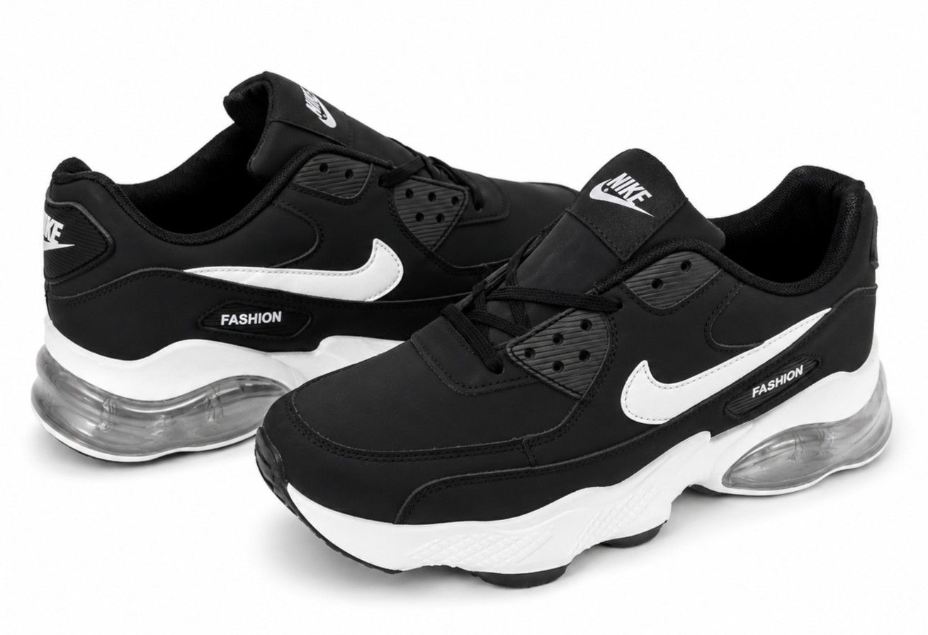 Aesthetic Appeal Men's Sneakers-116 Jet Black.