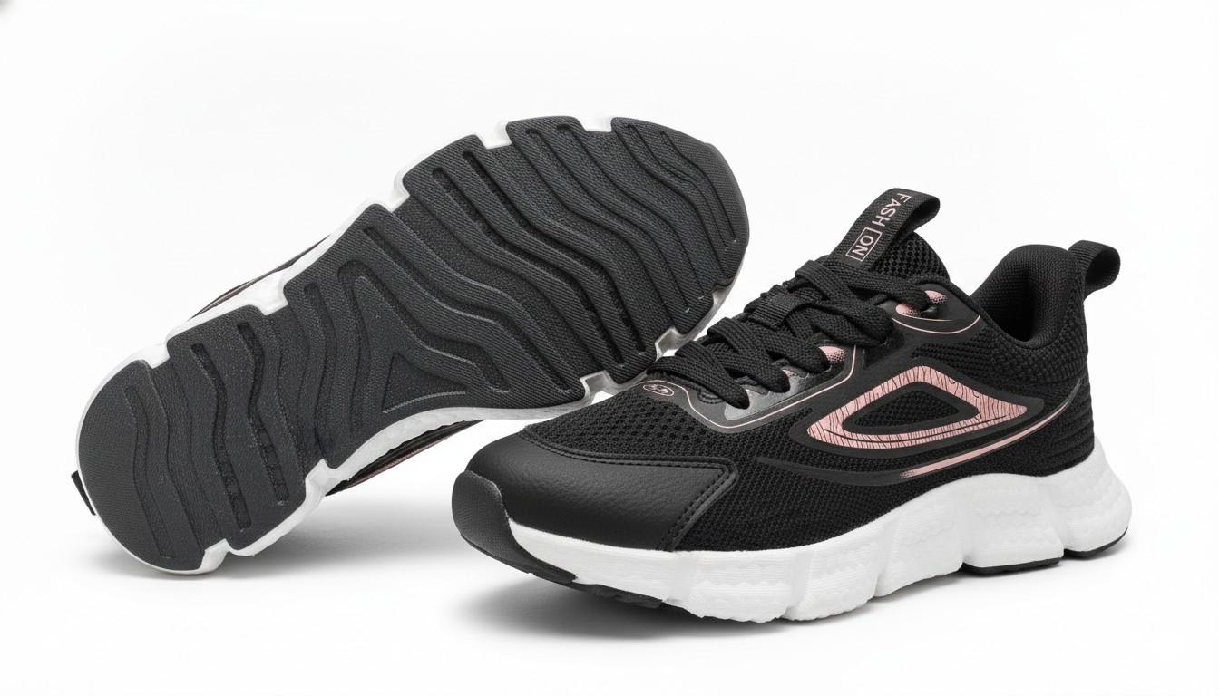Blackish Pink Women’s Lightweight Running Shoes-245