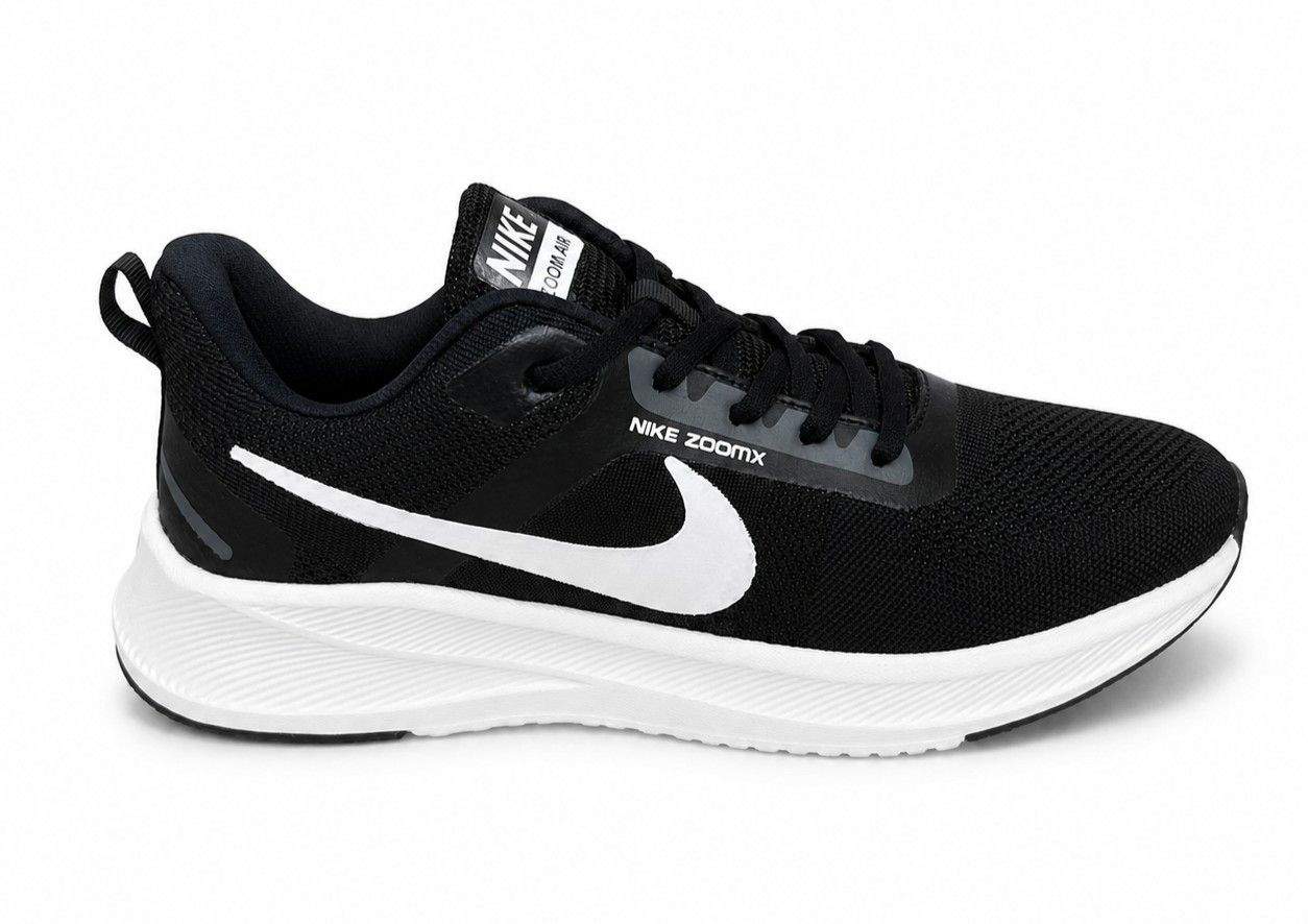 ZoomRun Men’s Sneakers-412 Black White
