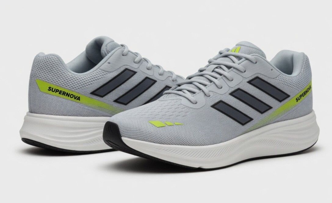 Adidas Men's Running Shoes Light Grey  N870