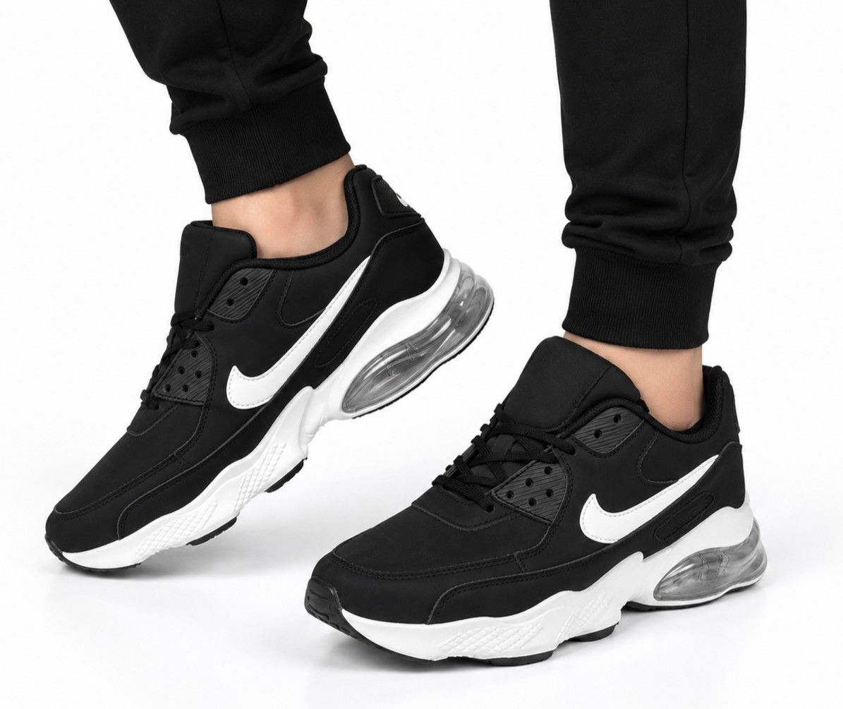 Aesthetic Appeal Men's Sneakers-116 Jet Black.
